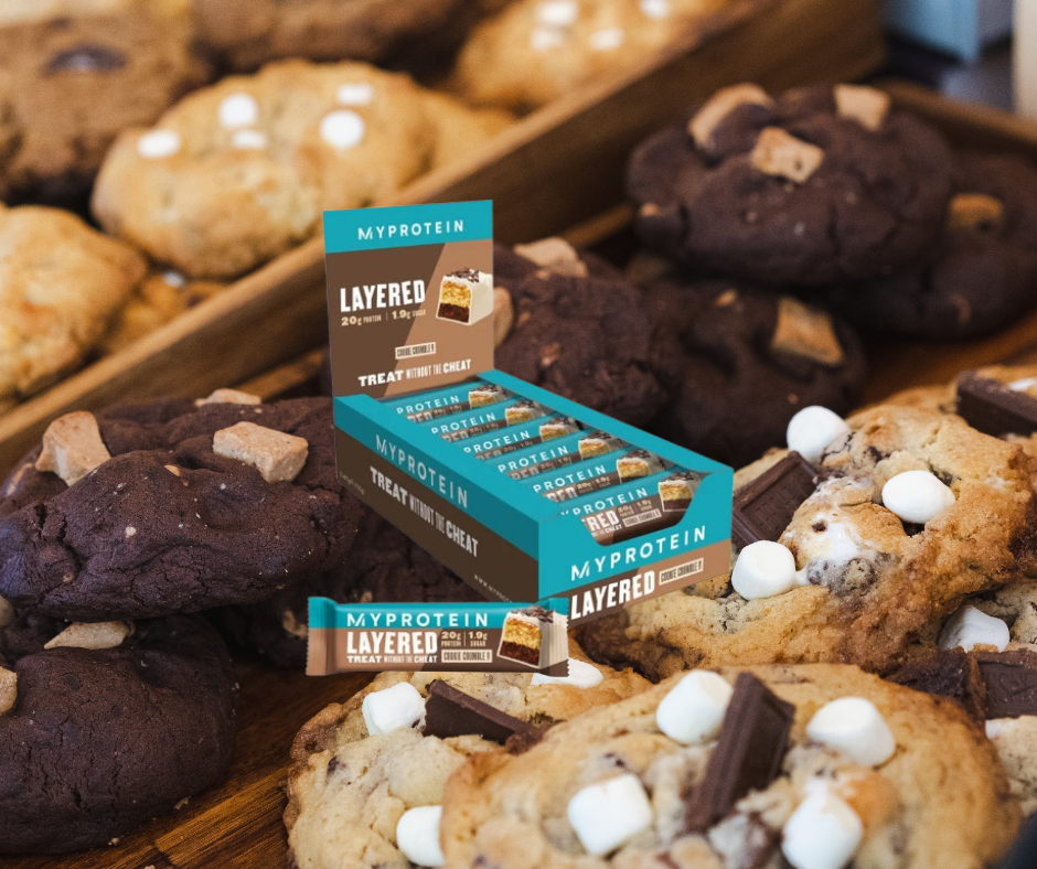 Proteīna batoniņi Cookie Crumble MyProtein (12x60gr)