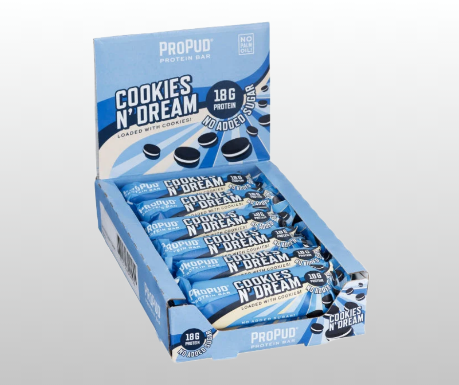 Proteīna batoniņi Cookie Dream ProPud (12x55gr.)
