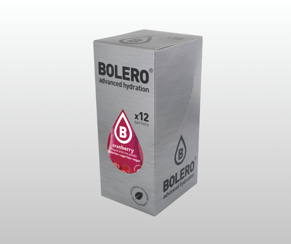 Maisījums dzērienu pagatavošanai BOLERO dzērvene (12x9gr)