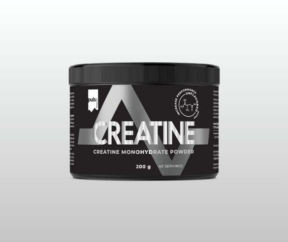 KREATĪNA MONOHIDRĀTS PULS (200gr)