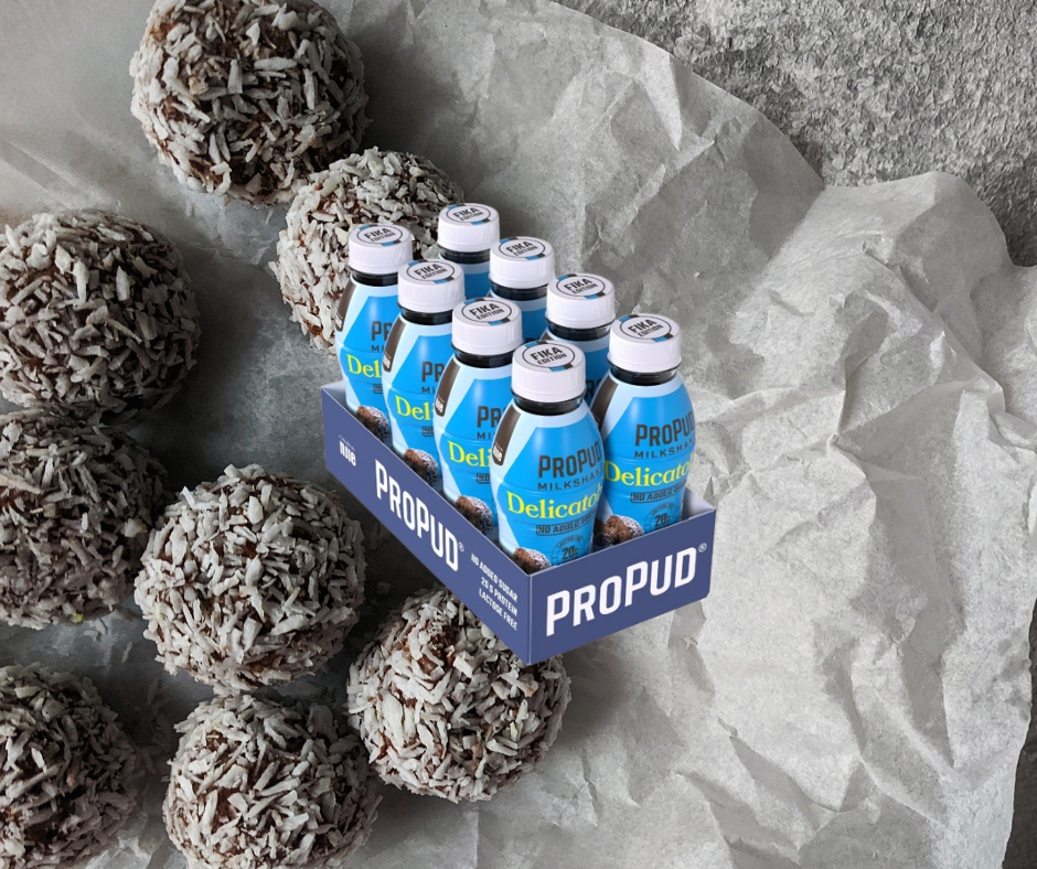 Proteīna piena kokteilis Delicatoboll ProPud (8x300ml.)