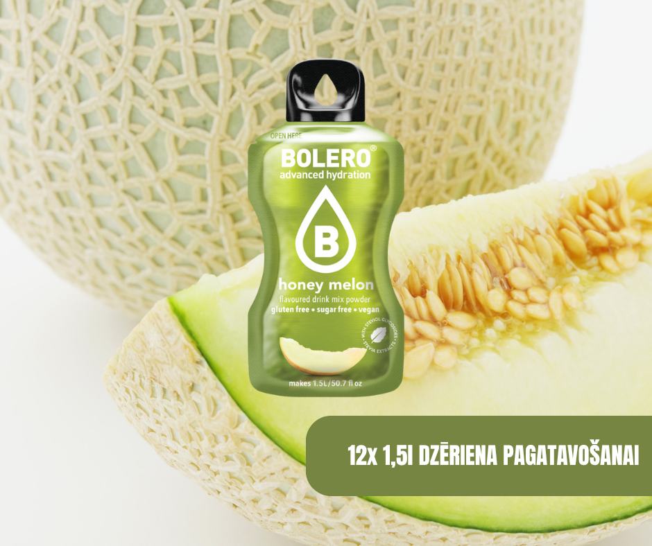Maisījums dzērienu pagatavošanai BOLERO medus melone (12x9gr)