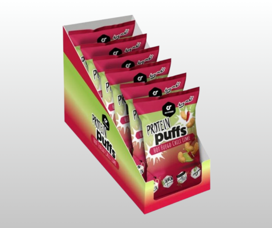 Proteīna uzkoda Chilli & Lime GoFitness (6x50gr)