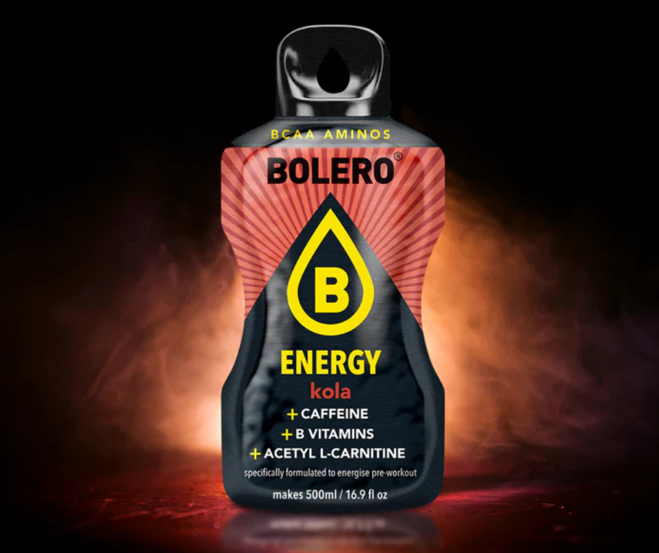 Maisījums dzērienu pagatavošanai BOLERO ENERGY kola (6x14gr)