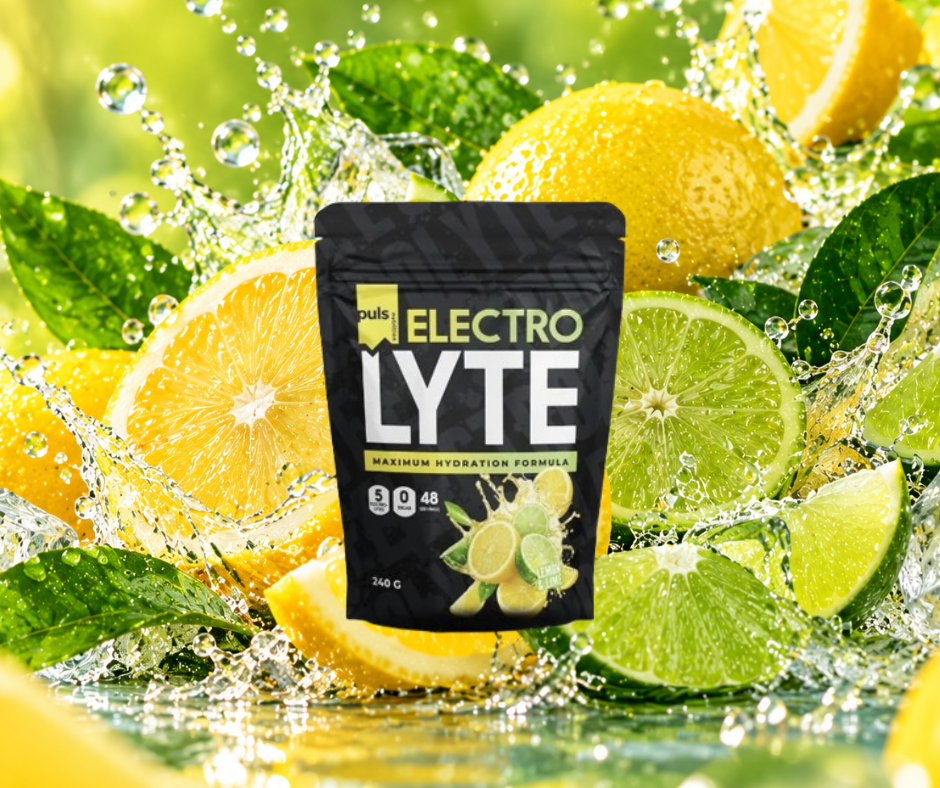 ELEKTROLĪTU PULVERIS PULS, CITRONS & LAIMS 120gr.
