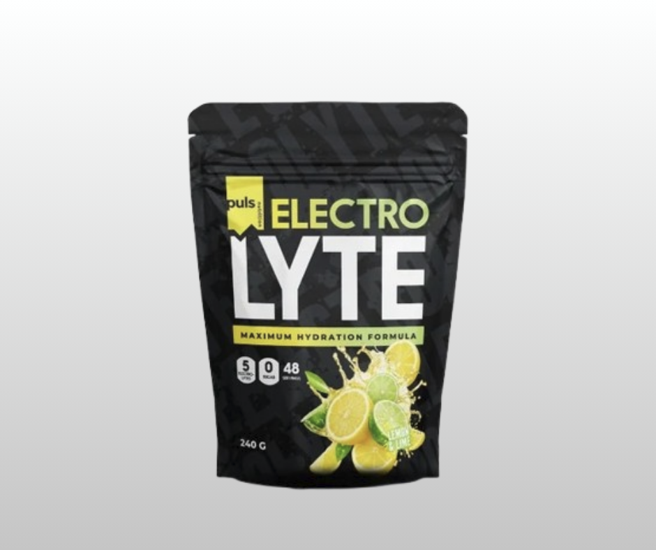 ELEKTROLĪTU PULVERIS PULS, CITRONS & LAIMS 120gr.