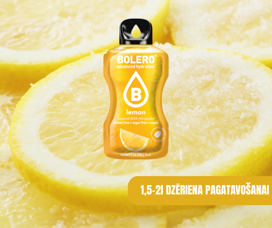 Maisījums dzērienu pagatavošanai BOLERO citrons (12x9gr)