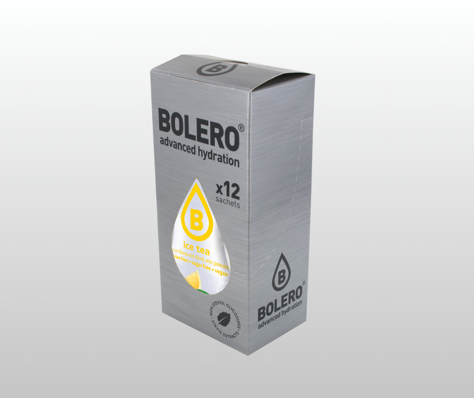Maisījums dzērienu pagatavošanai BOLERO citronu ledus tēja (12x8gr)