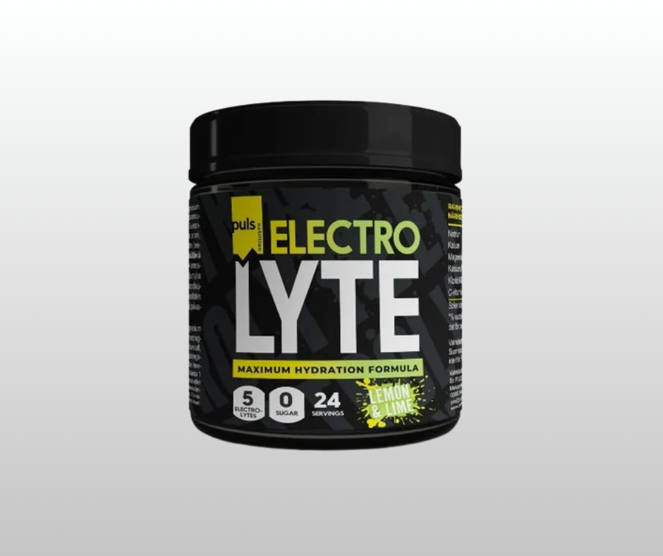 ELEKTROLĪTU PULVERIS PULS, CITRONS & LAIMS 120gr.