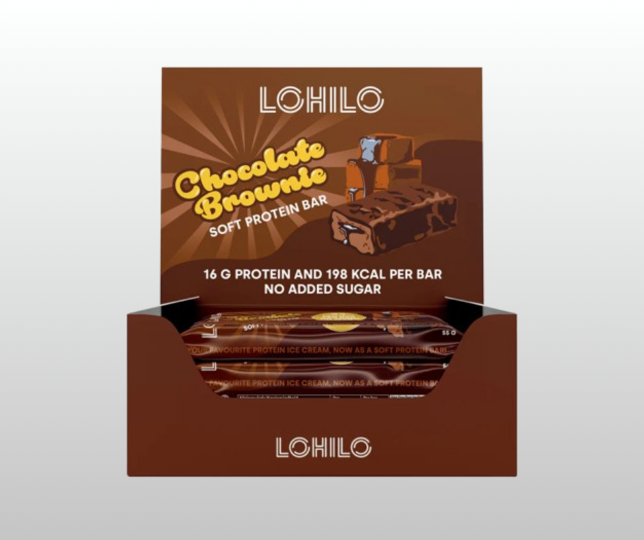 Protein bars Chocolate Brownie LOHILO (12x 55 g)