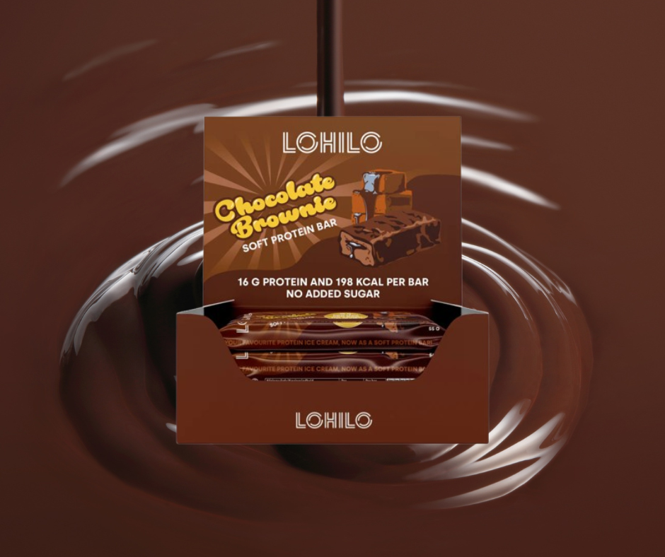 Protein bars Chocolate Brownie LOHILO (12x 55 g)