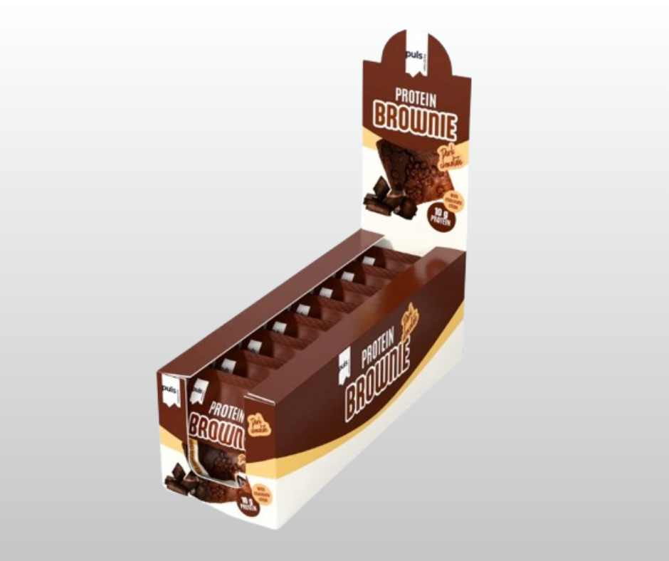 Proteīna brauniji Dark Chocolate PULS (8x75gr.)