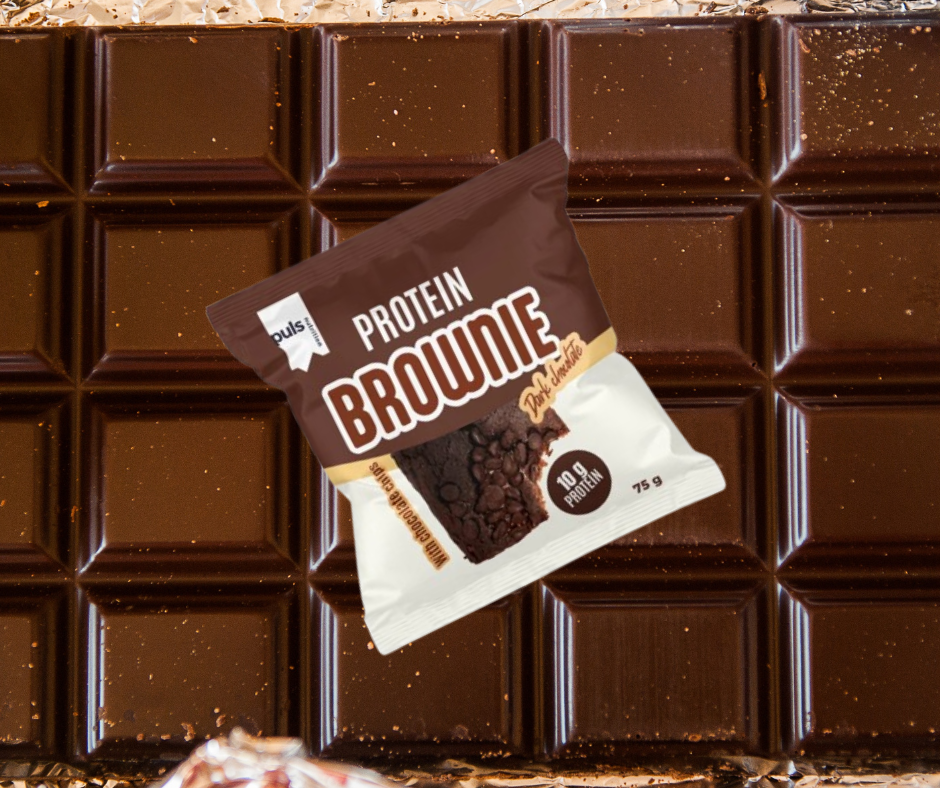 Proteīna brauniji Dark Chocolate PULS (8x75gr.)