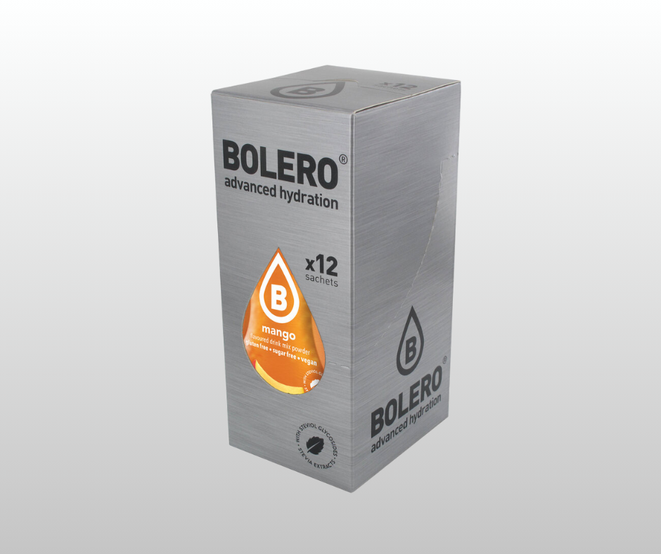 Maisījums dzērienu pagatavošanai BOLERO mango (12x9gr)