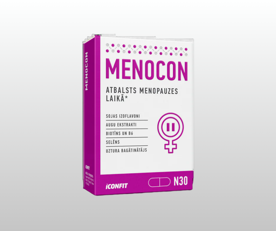 MENOPAUZES ATBALSTA KOMPLEKSS ICONFIT 30 kapsulas