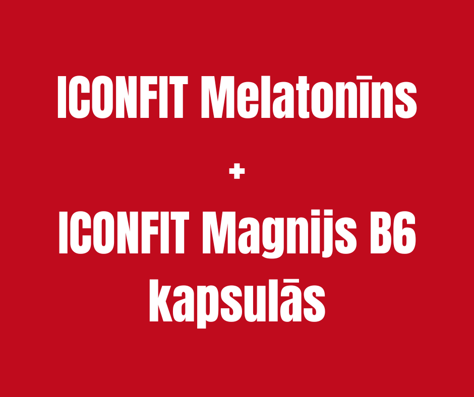 MIEGAM - MELATONĪNS UN MAGNIJS B6 ICONFIT