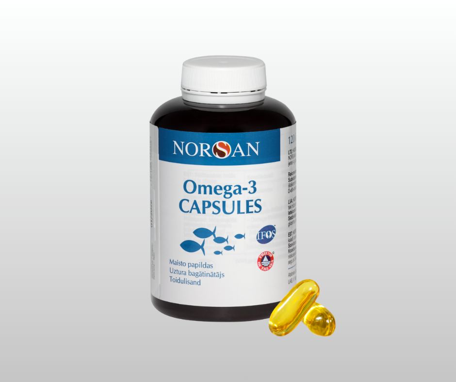 Omega-3 Total NORSAN 120 kapsulas