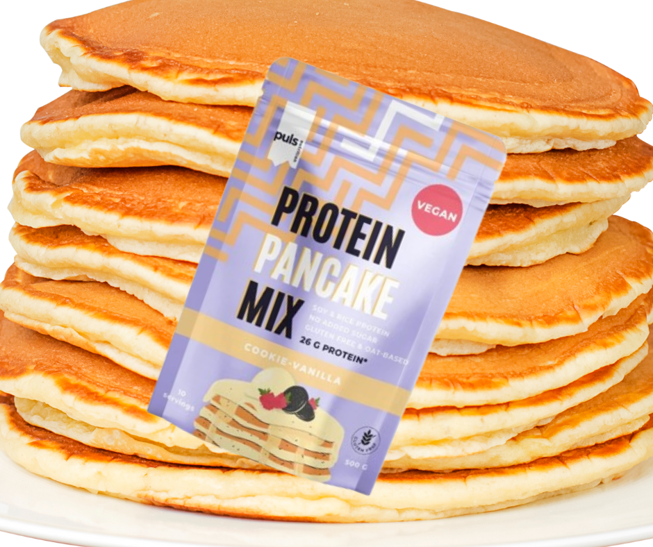 Proteīna pankūku maisījums Vanilla Vegan PULS (500gr)
