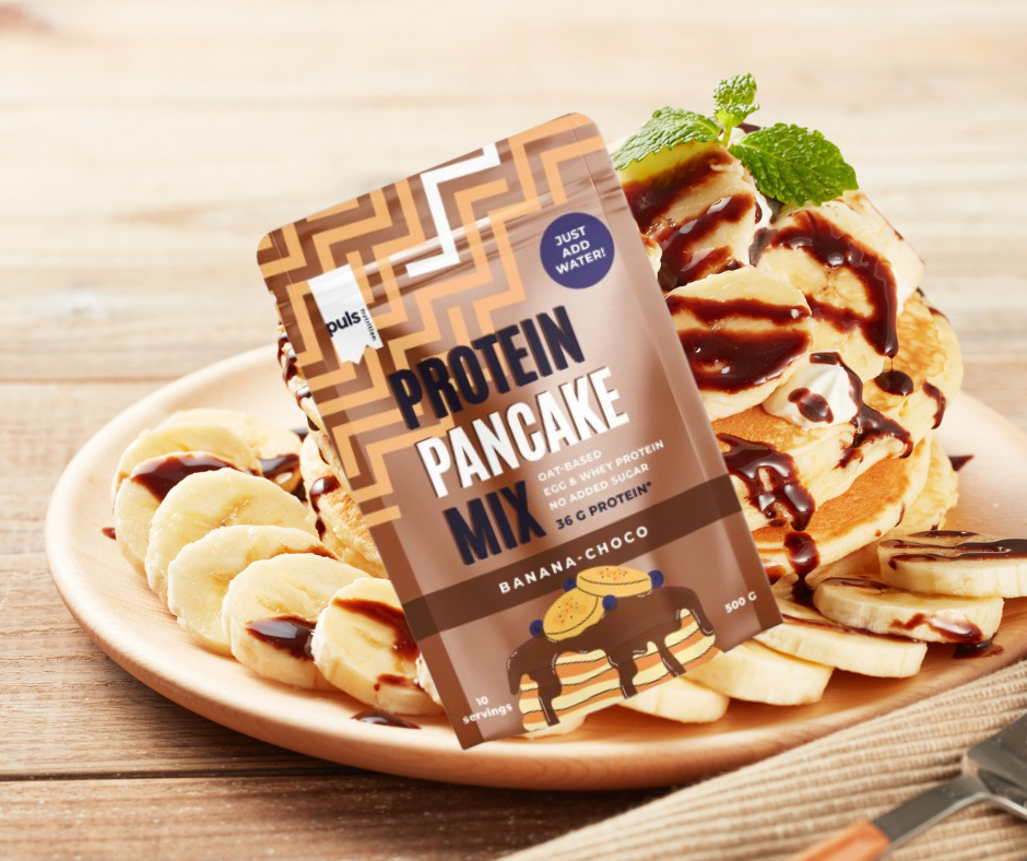 Proteīna pankūku maisījums Banana & Chocolate PULS