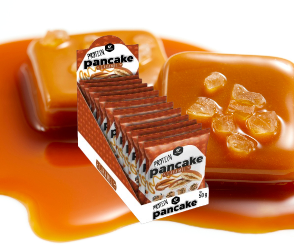 Proteīna pankūkas Caramel GoFitness (12x50gr.)