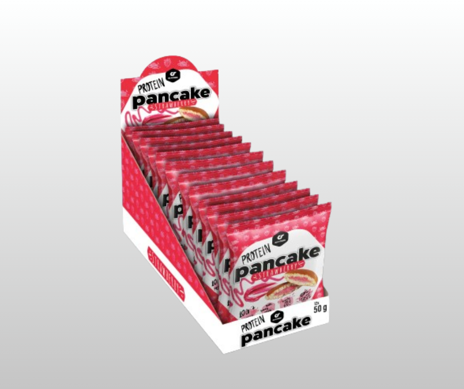 Proteīna pankūkas Strawberry GoFitness (12x50gr.)