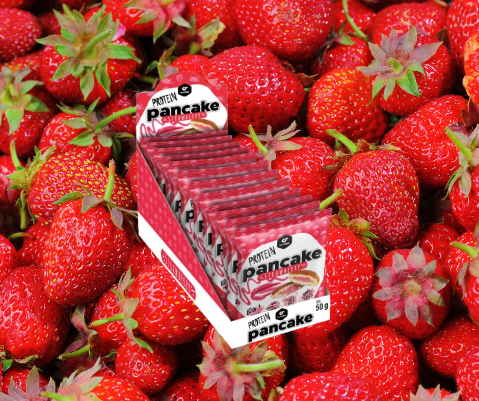 Proteīna pankūkas Strawberry GoFitness (12x50gr.)