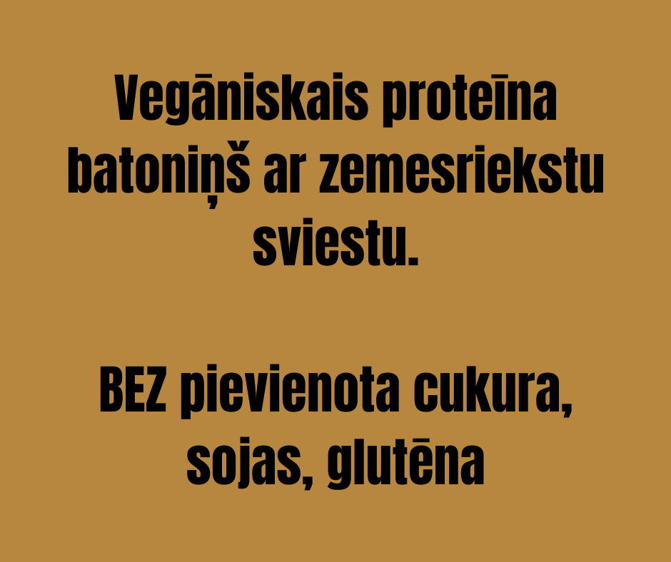 PROTEĪNA BATONIŅŠ, ZEMESRIEKSTU SVIESTS OH!GOOD 60g.