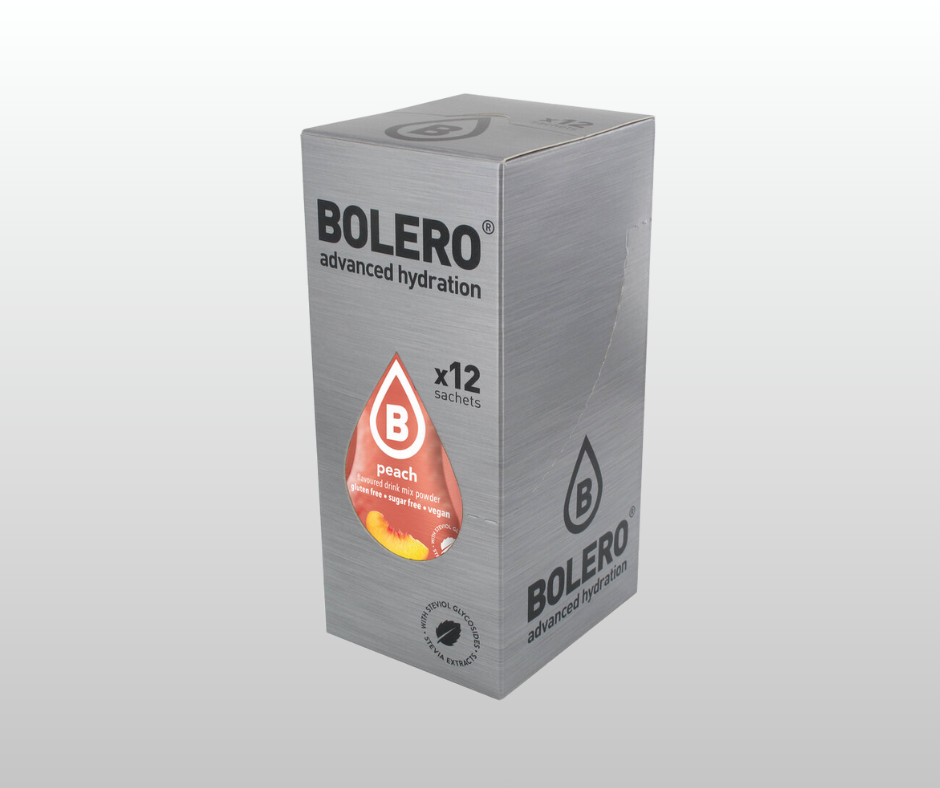 Maisījums dzērienu pagatavošanai BOLERO persiks (12x9gr)