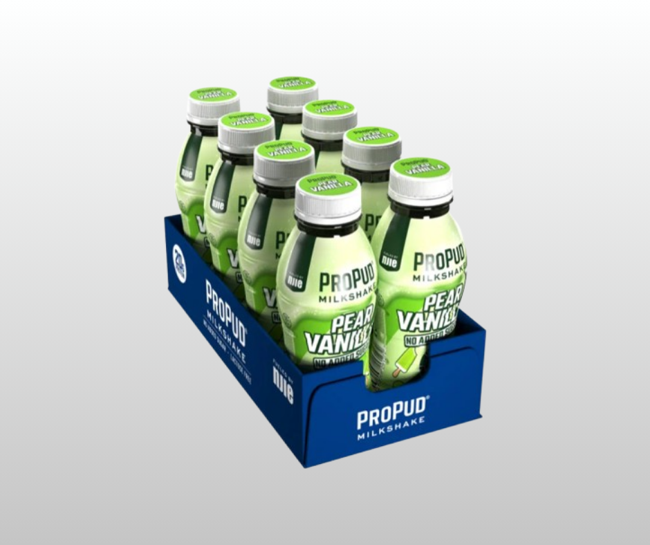 Proteīna piena kokteilis Pear & Vanilla ProPud (8x300ml.)