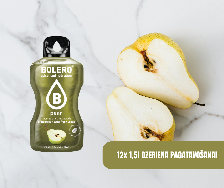 Maisījums dzērienu pagatavošanai BOLERO bumbiers (12x9gr)