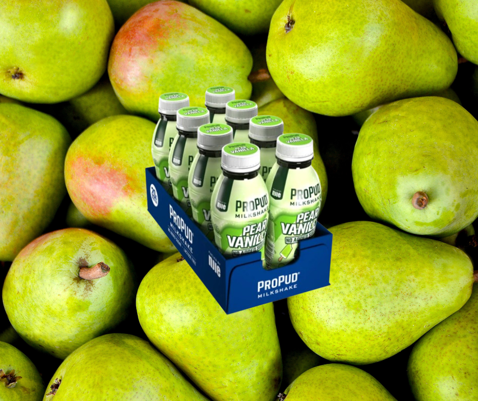 Proteīna piena kokteilis Pear & Vanilla ProPud (8x300ml.)