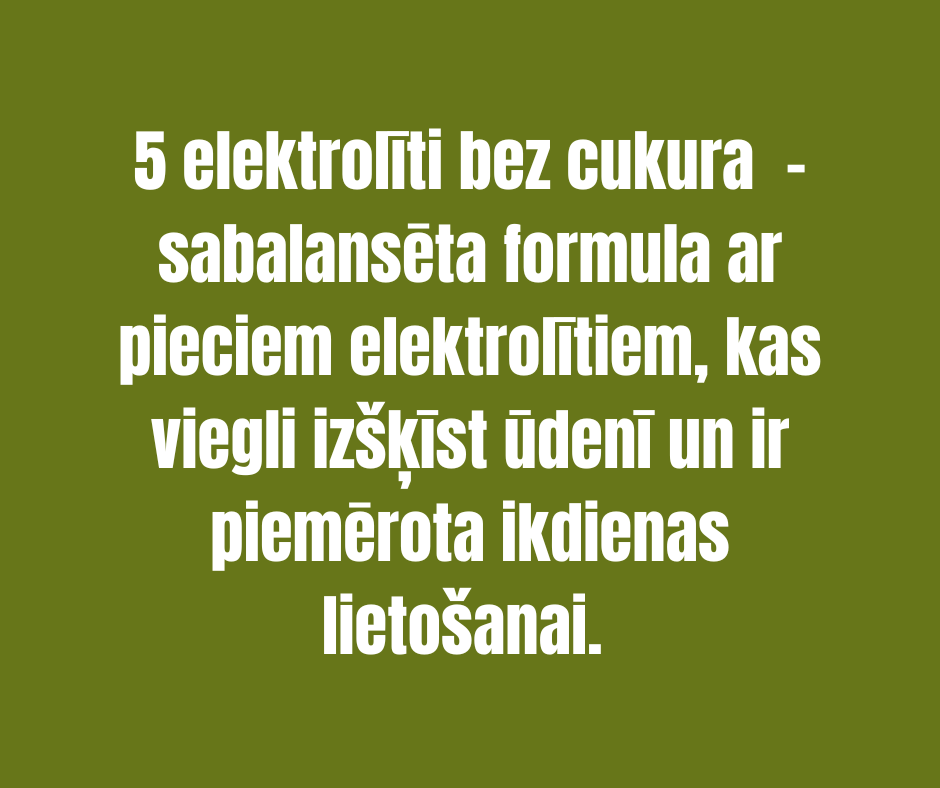 ELEKTROLĪTU PULVERIS PULS, SULĪGS BUMBIERS 120gr.