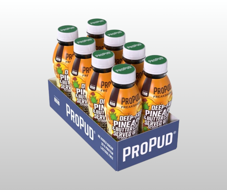 Proteīna piena kokteilis Pineapple ProPud (8x300ml.)