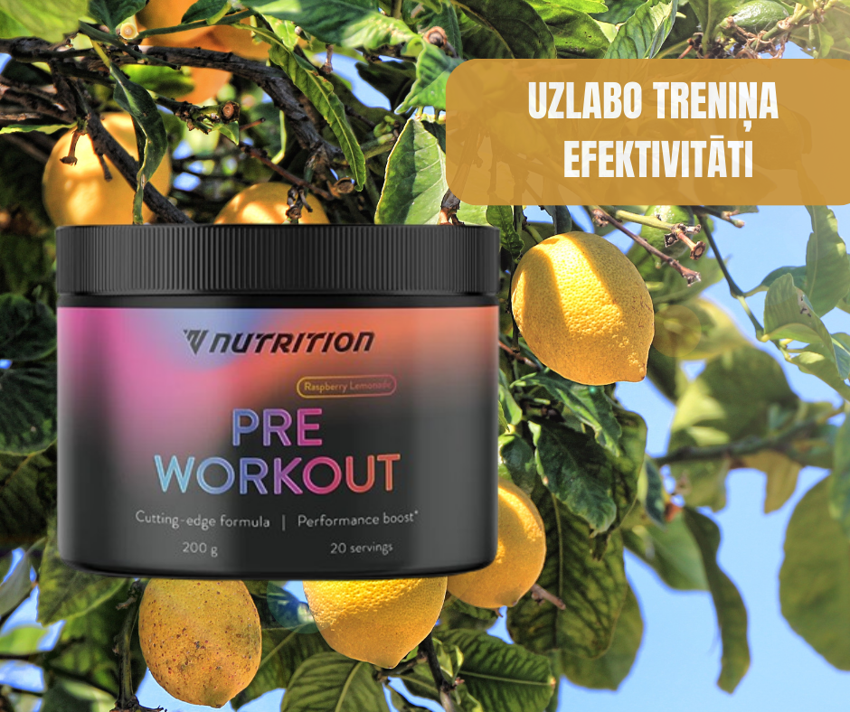 PRE WORKOUT Tropical lemon (200gr.)