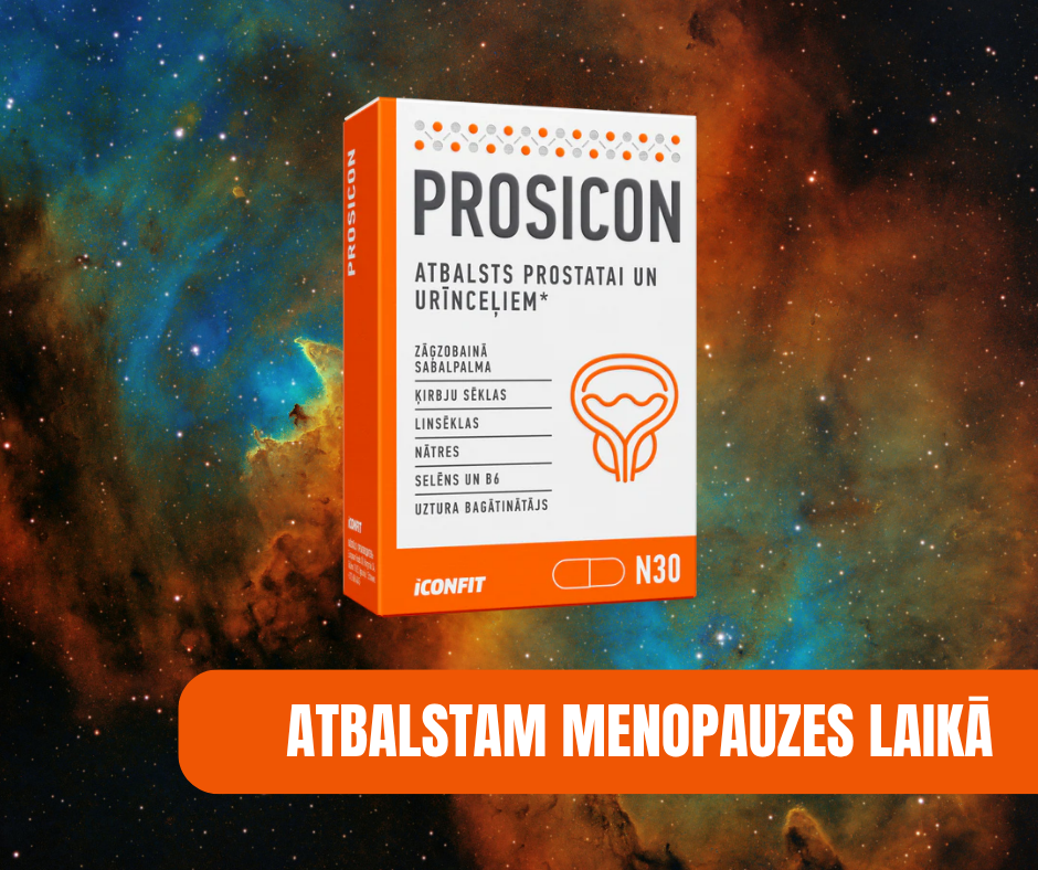 PROSTATAS UN URĪNCEĻU ATBALSTA KOMPLEKSS ICONFIT 30 kapsulas