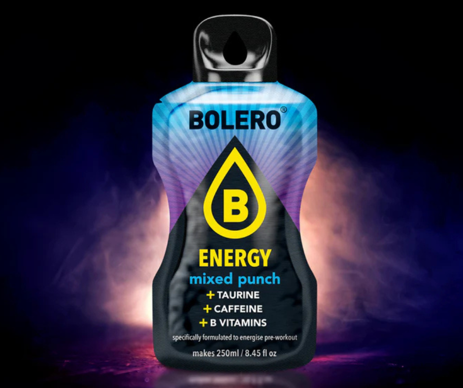 Maisījums dzērienu pagatavošanai BOLERO ENERGY mixed punch (6x14gr)