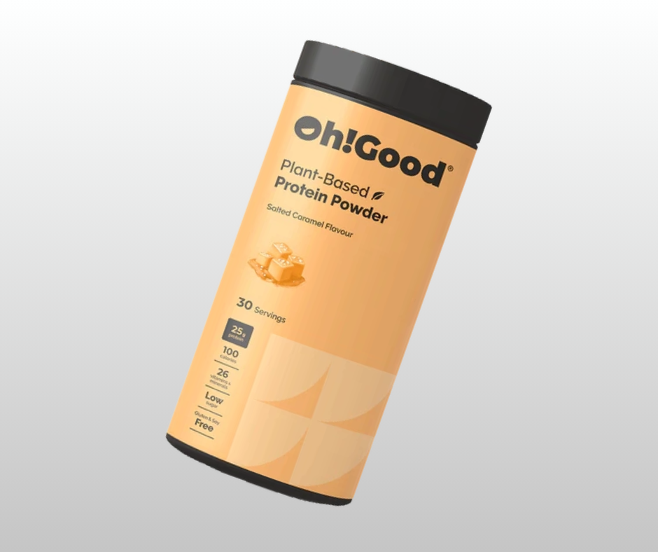 PROTEĪNA PULVERIS OH!GOOD SĀĻĀ KARAMELE 900G.