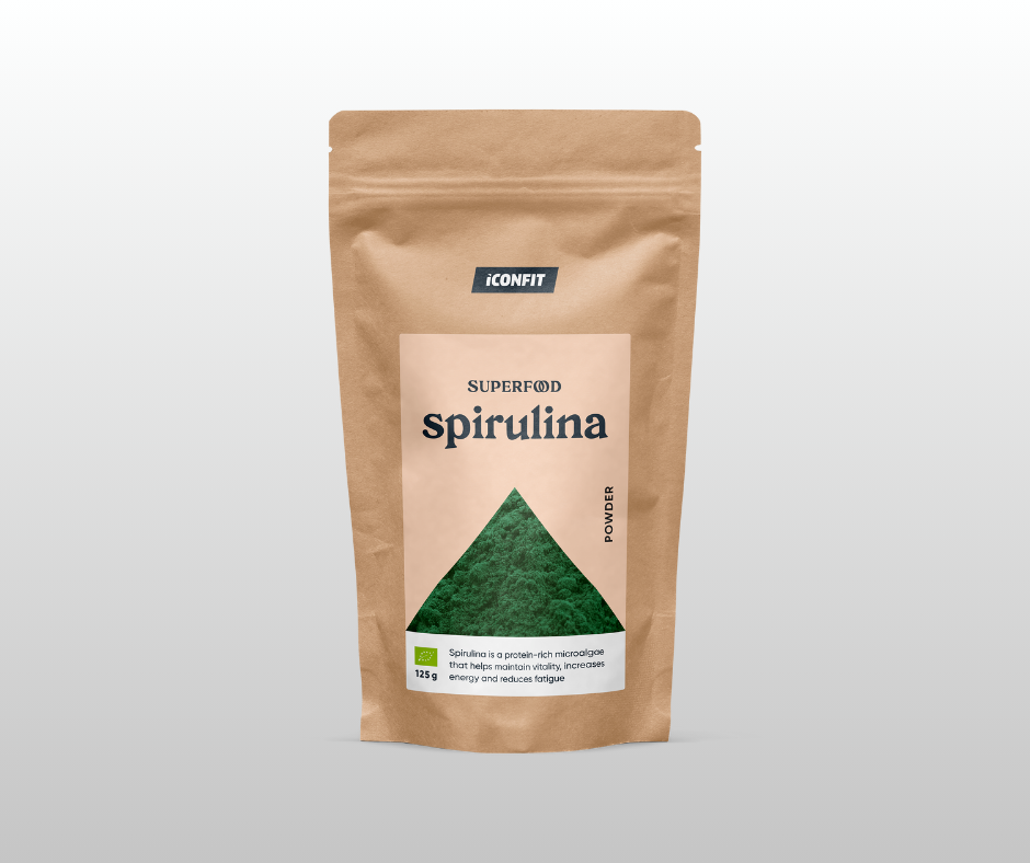 SPIRULĪNA PULVERIS ICONFIT 125gr