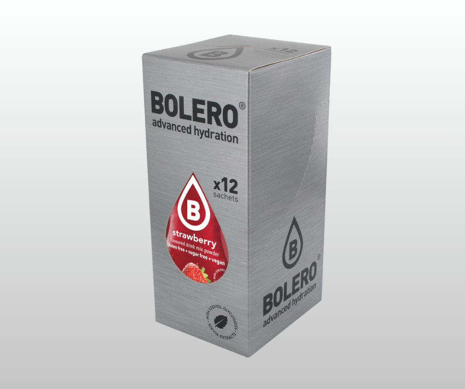 Maisījums dzērienu pagatavošanai BOLERO zemene (12x9gr)