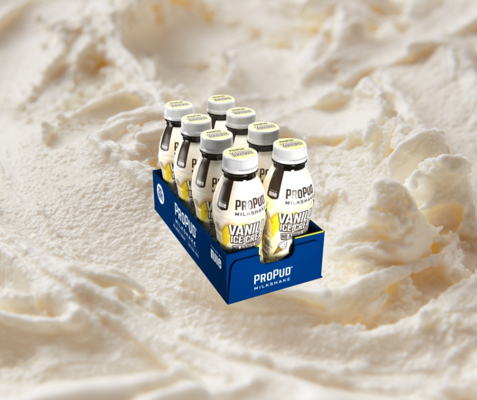 Proteīna piena kokteilis Vanilla Ice Cream ProPud (8x300ml.)
