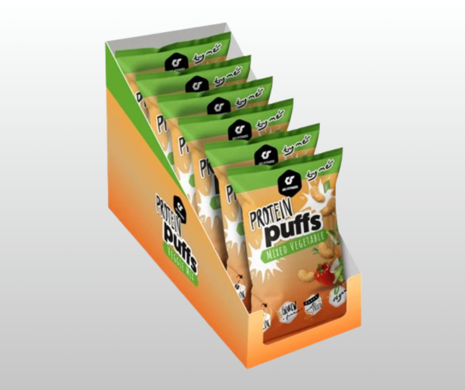 Proteīna uzkoda Veggie Mix GoFitness (6x50gr)