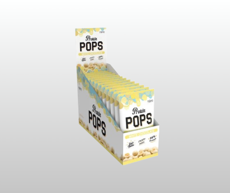 Proteīna uzkodas Белый шоколад NänoSupps (12x38г)