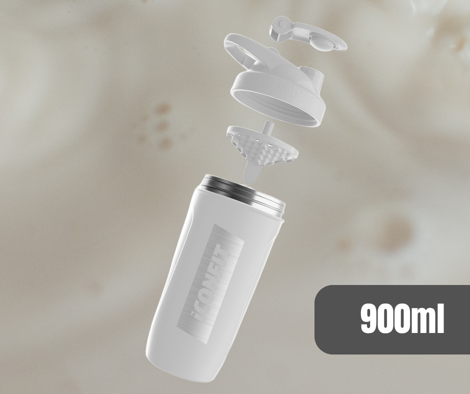 NERŪSĒJOŠĀ TĒRAUDA ŠEIKERIS REFORCE ICONFIT, BALTS 800ml